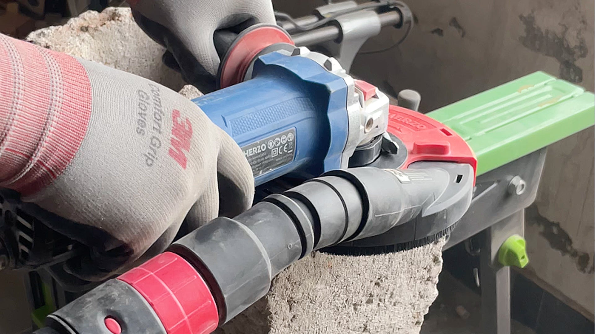Grinding Dust Shrouds | Smoother Grind, Less Dust - HERZO® Tools