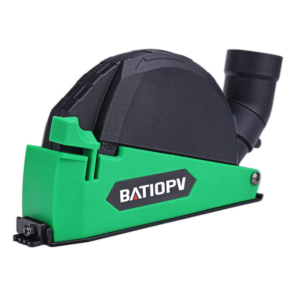 BATIOPV Green Cutting Dust Shroud 5" Front Extraction Roller Guide