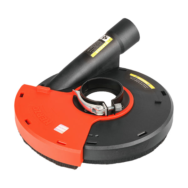 HERZO Universal Surface Grinding Dust Shroud, Red